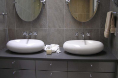 bathroom cabinets installation