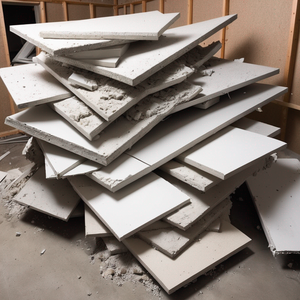 How to dispose of new or used drywall in Vancouver BC?