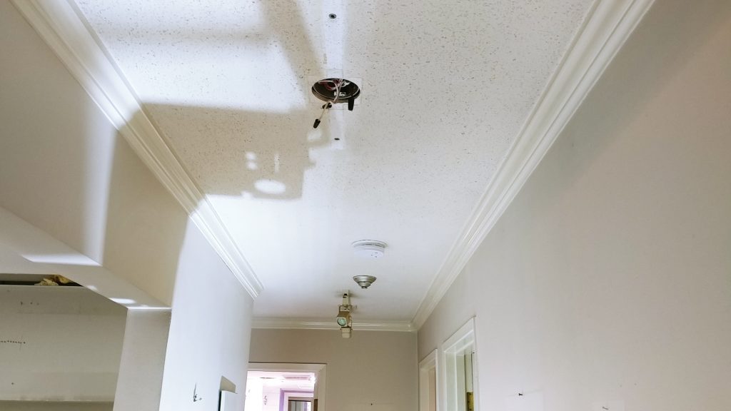popcorn ceiling